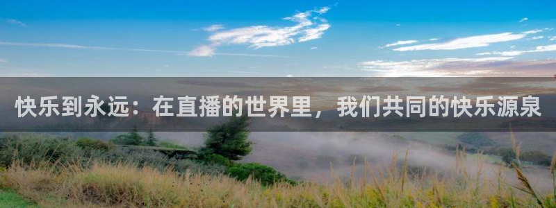 熊猫体育直播平台新v1版.官方站.org：快乐到永远：在直播的世界里，我们共同的快乐源泉